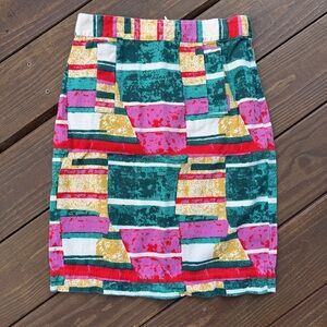 Anthropologie - Dolce Vita Sorbet Abstract Skirt